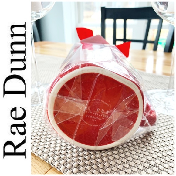 BRAND NEW Rae Dunn BE MINE mug set red - Picture 4 of 5